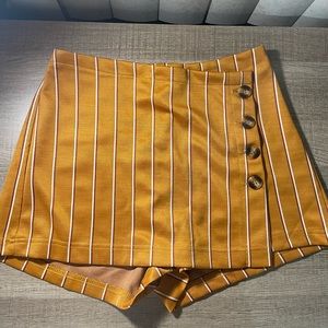 Burnt orange skort